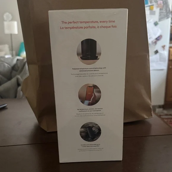 Ember Black Temperature Control Tumbler 16oz - Picture 2 of 4